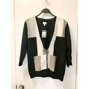 (Urban Outfitters) Wool blend zip up $35